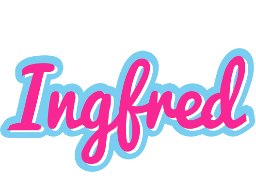 Ingfred popstar logo