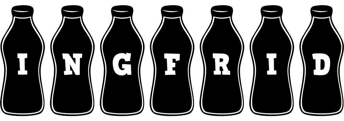 Ingfrid bottle logo
