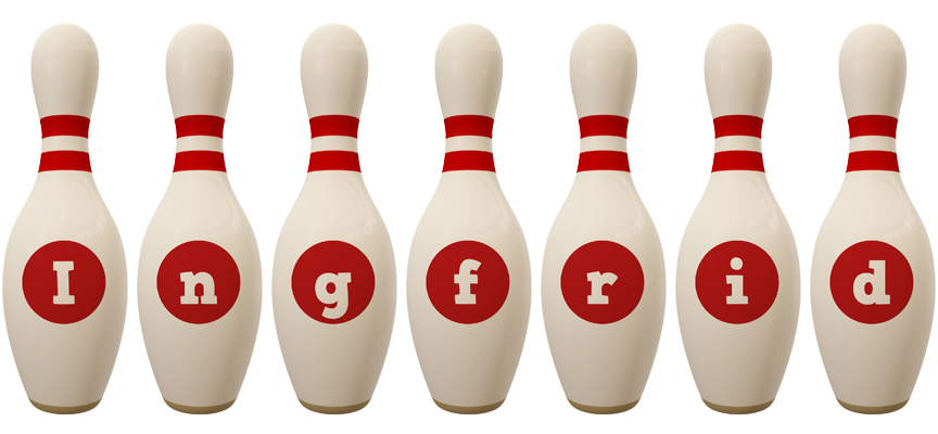 Ingfrid bowling-pin logo