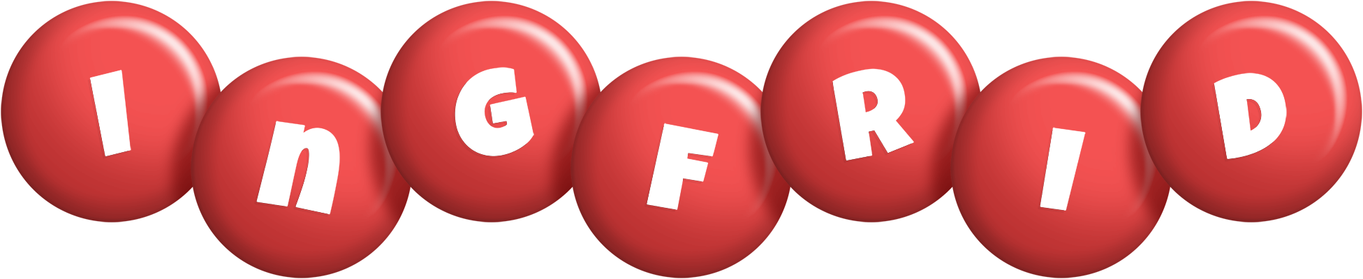 Ingfrid candy-red logo