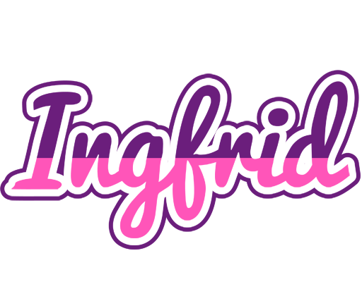 Ingfrid cheerful logo