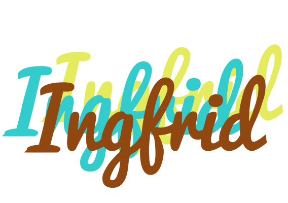 Ingfrid cupcake logo
