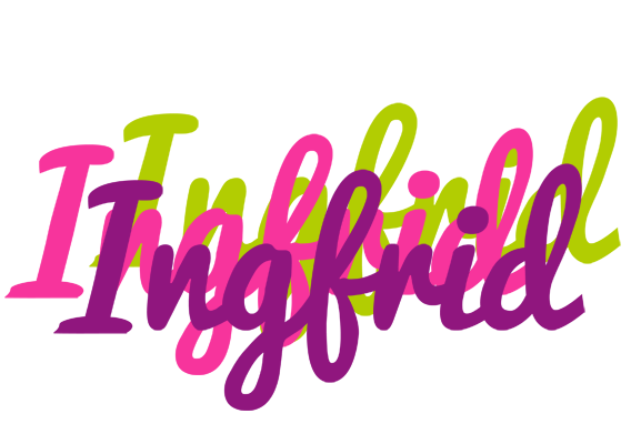 Ingfrid flowers logo