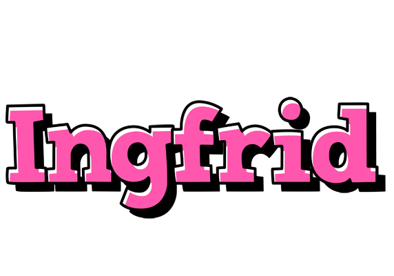 Ingfrid girlish logo