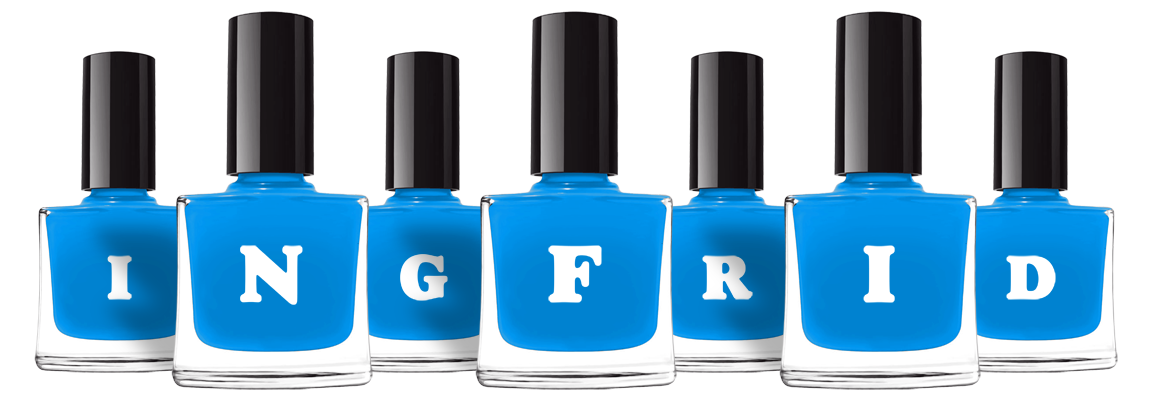 Ingfrid glossy logo