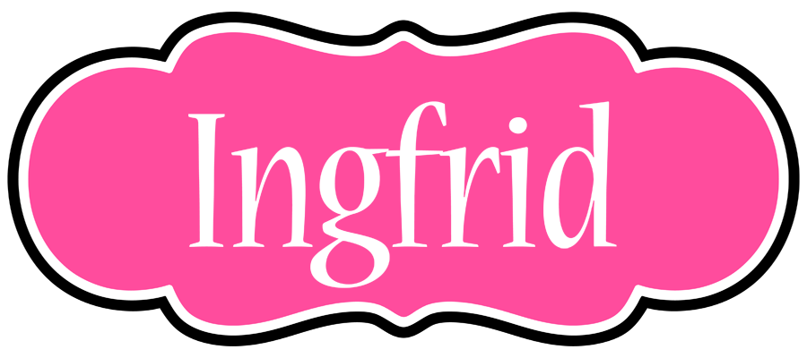 Ingfrid invitation logo