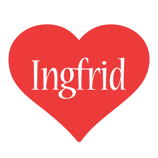 Ingfrid love logo