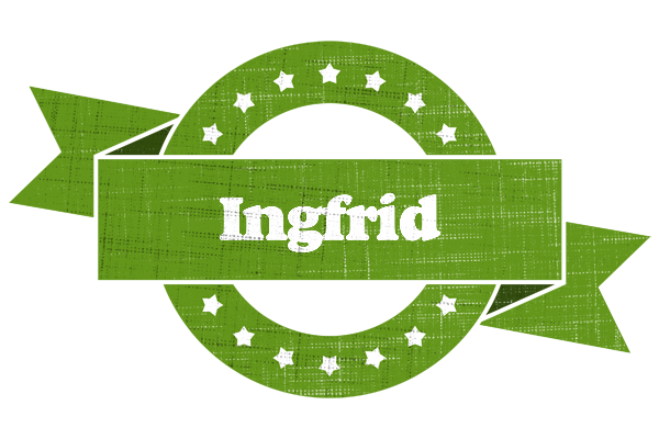 Ingfrid natural logo