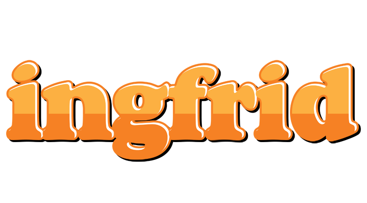 Ingfrid orange logo