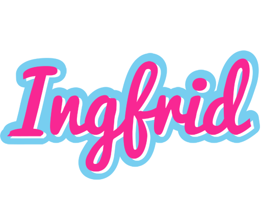 Ingfrid popstar logo