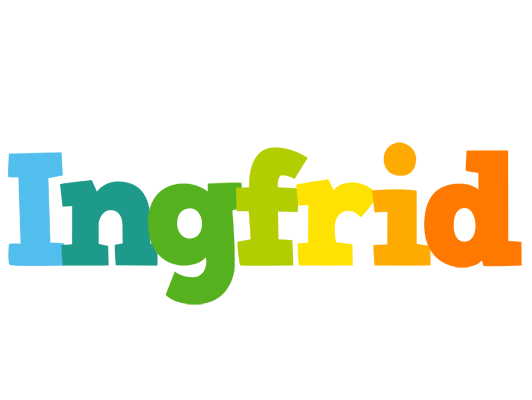 Ingfrid rainbows logo