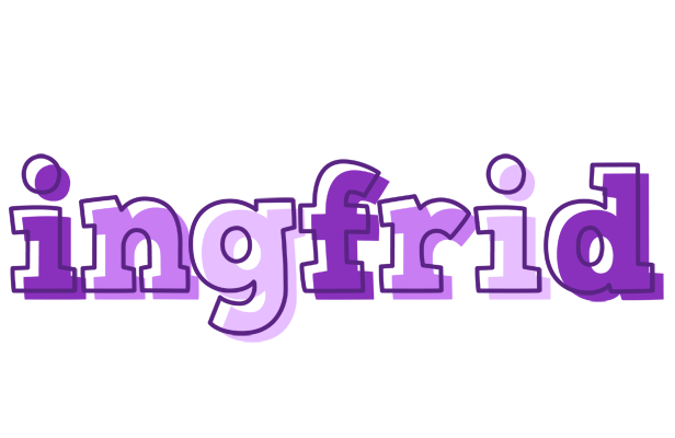 Ingfrid sensual logo
