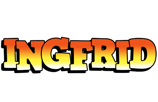 Ingfrid sunset logo