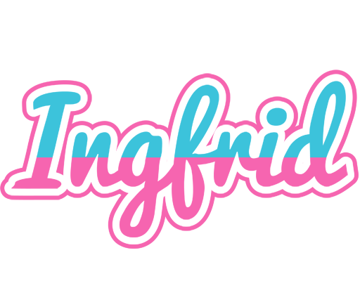 Ingfrid woman logo