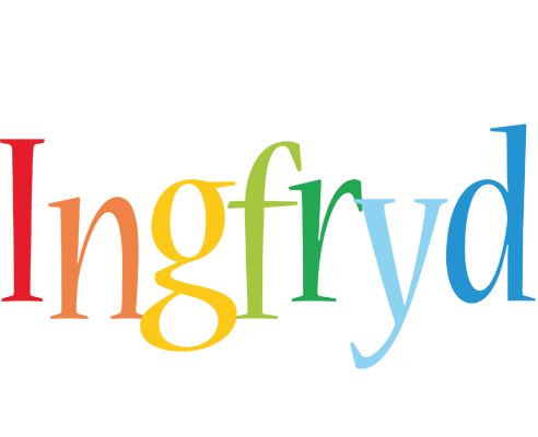 Ingfryd birthday logo