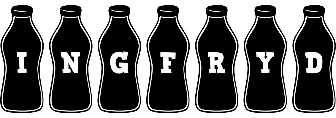 Ingfryd bottle logo