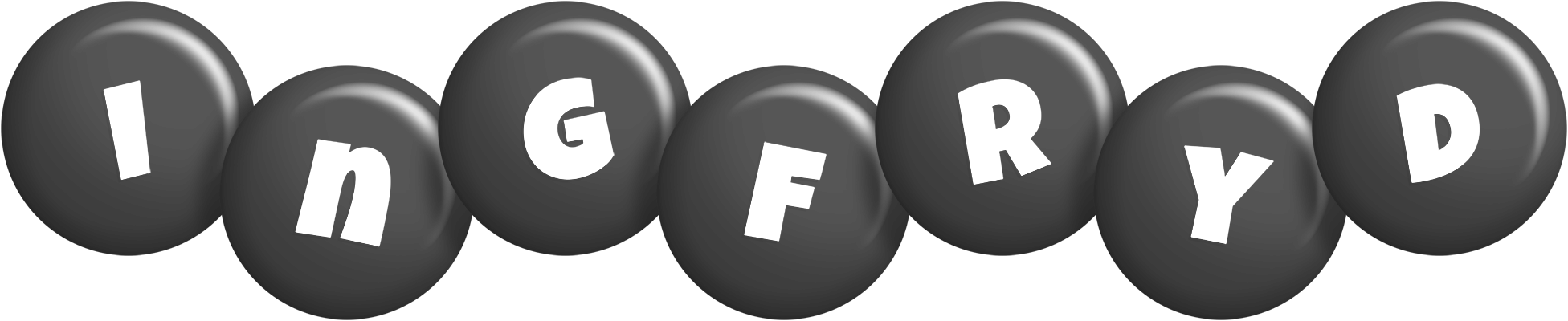 Ingfryd candy-black logo
