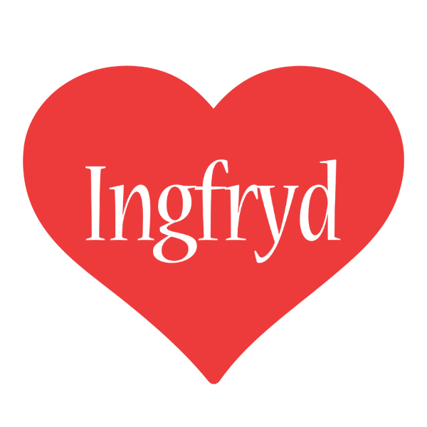 Ingfryd love logo
