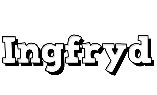 Ingfryd snowing logo