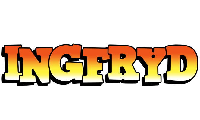 Ingfryd sunset logo