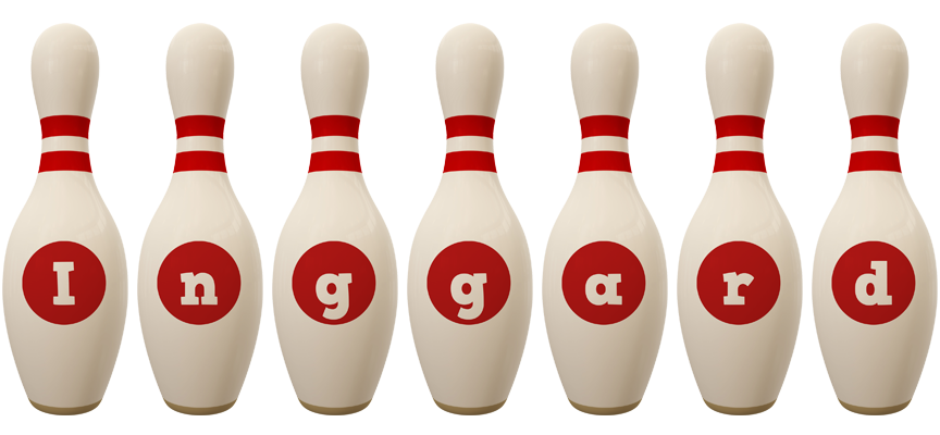 Inggard bowling-pin logo