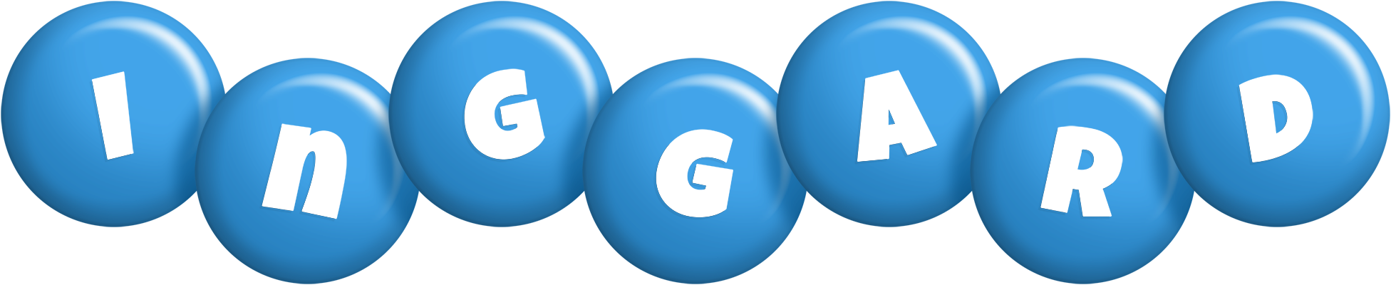 Inggard candy-blue logo