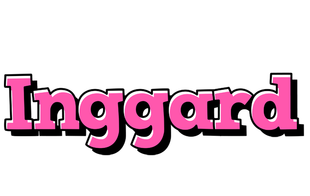 Inggard girlish logo