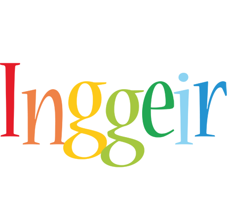 Inggeir birthday logo