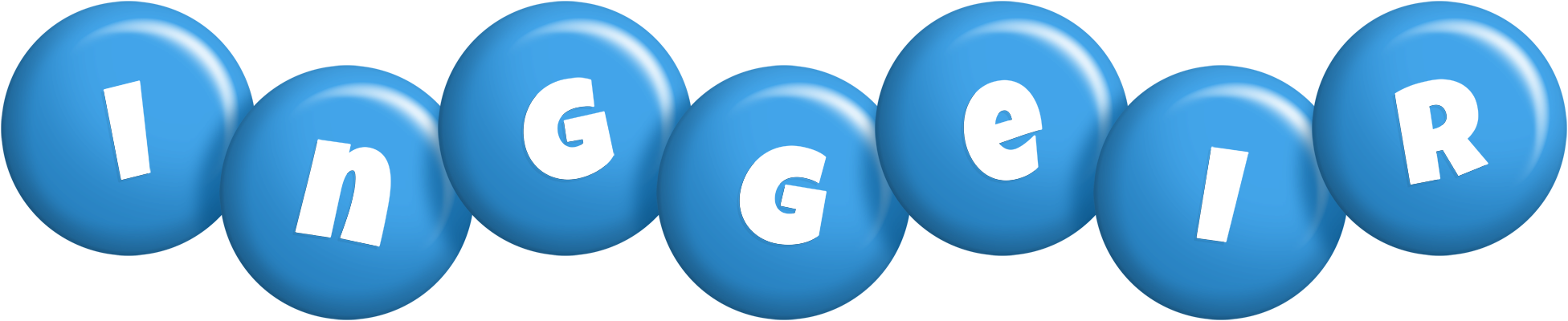 Inggeir candy-blue logo