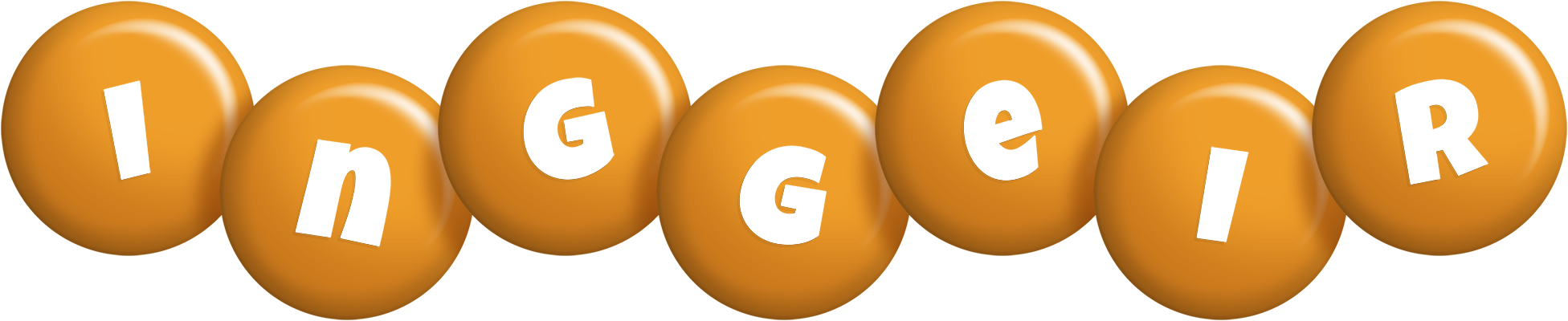 Inggeir candy-orange logo
