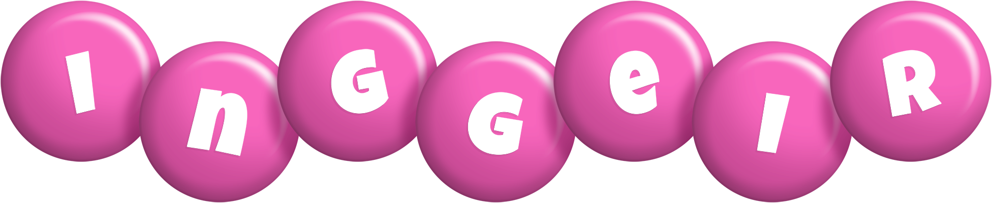 Inggeir candy-pink logo