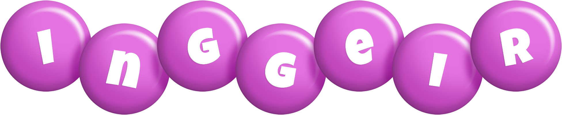 Inggeir candy-purple logo