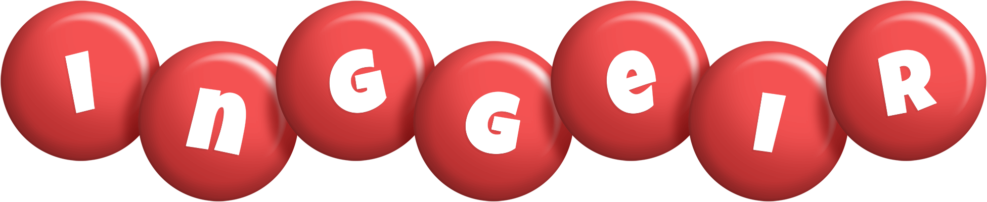 Inggeir candy-red logo
