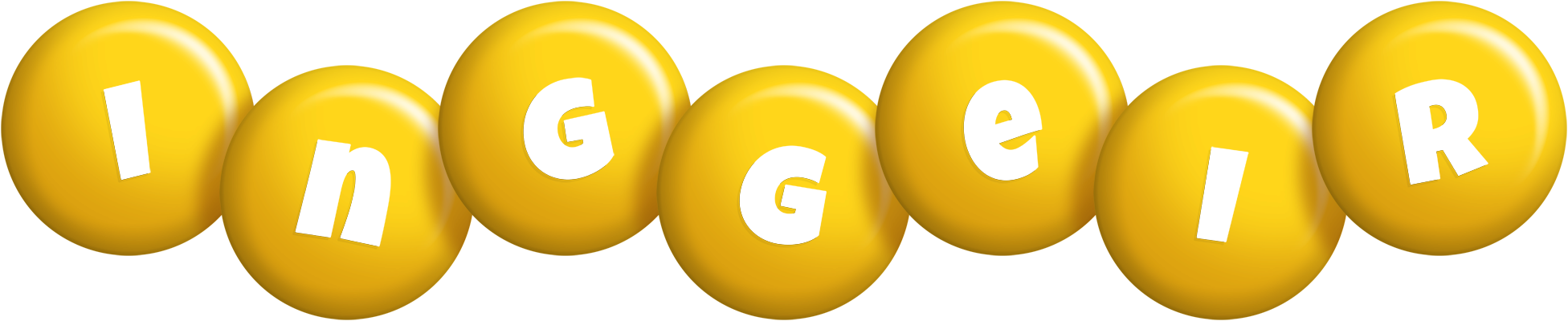 Inggeir candy-yellow logo