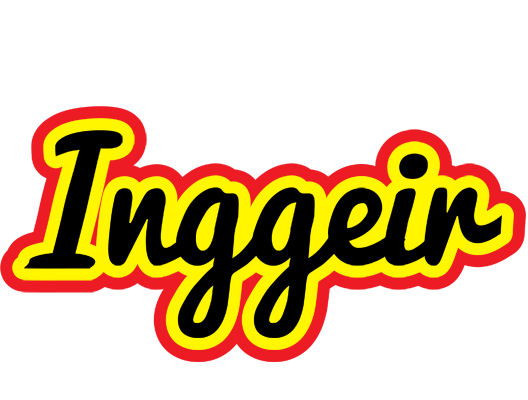 Inggeir flaming logo