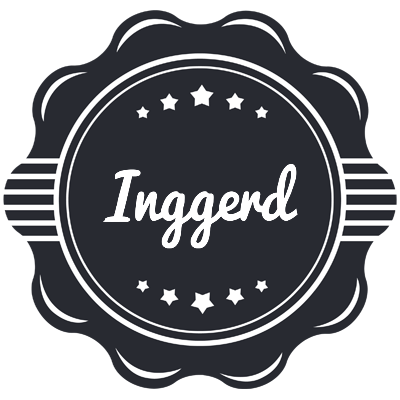 Inggerd badge logo
