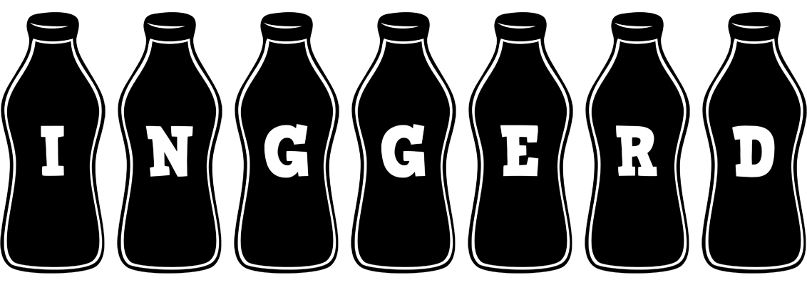 Inggerd bottle logo