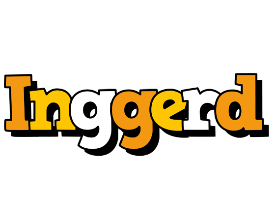 Inggerd cartoon logo