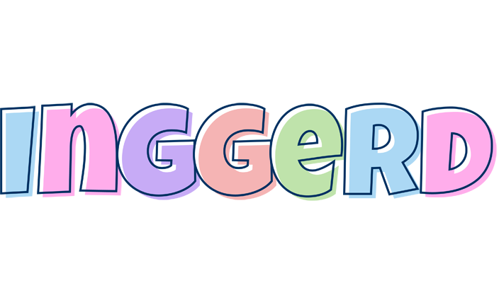 Inggerd pastel logo