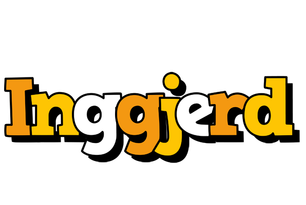 Inggjerd cartoon logo