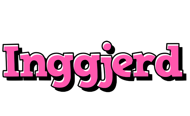 Inggjerd girlish logo