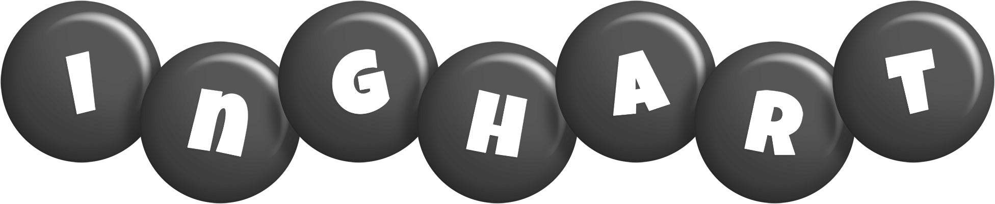 Inghart candy-black logo