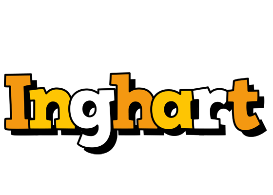Inghart cartoon logo