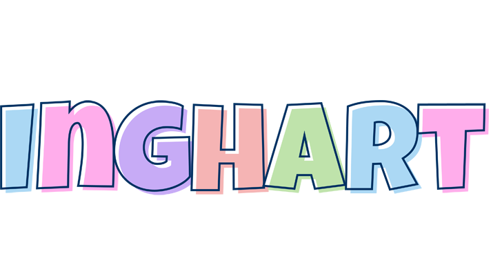 Inghart pastel logo