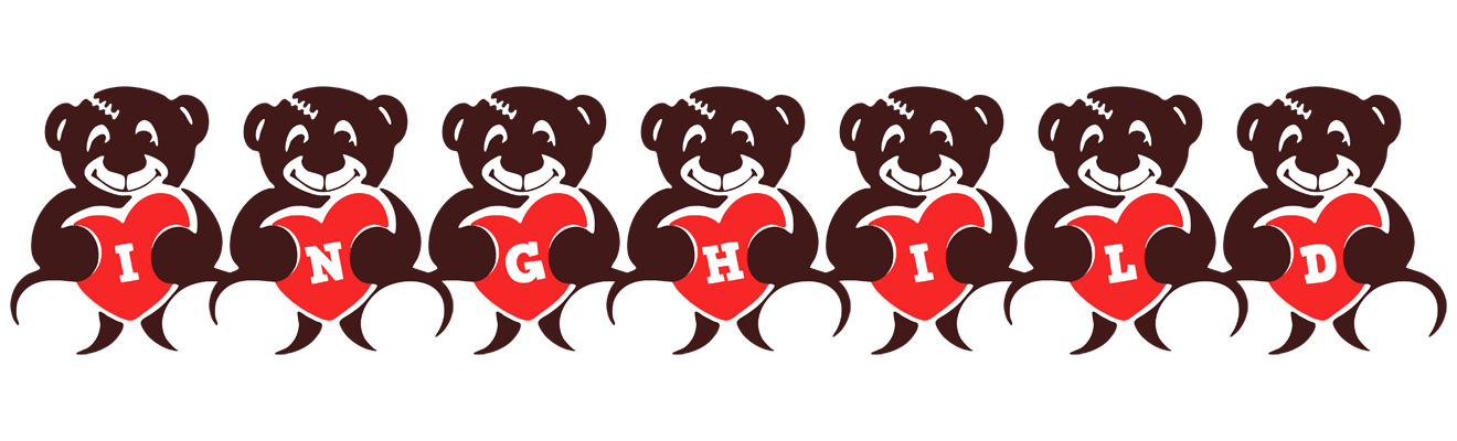 Inghild bear logo