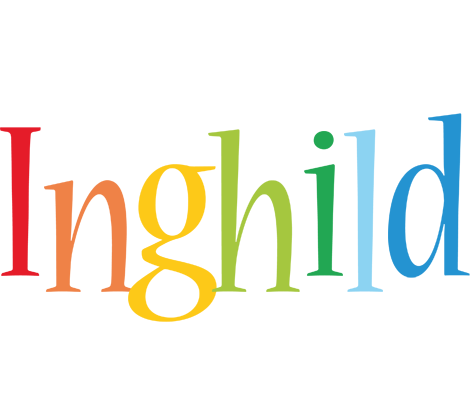 Inghild birthday logo
