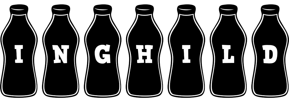 Inghild bottle logo