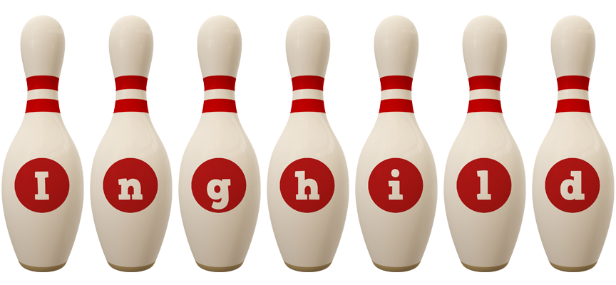 Inghild bowling-pin logo