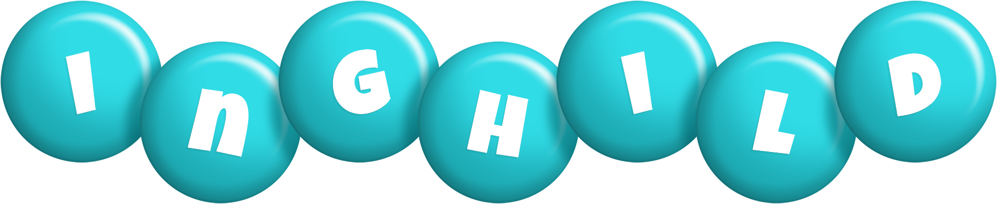 Inghild candy-azur logo