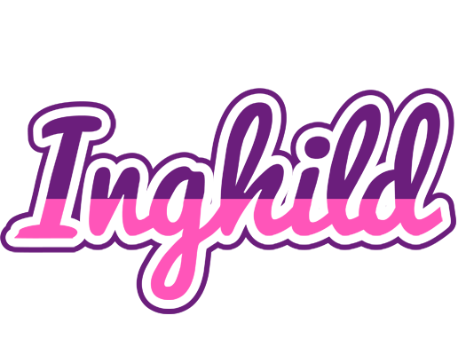 Inghild cheerful logo